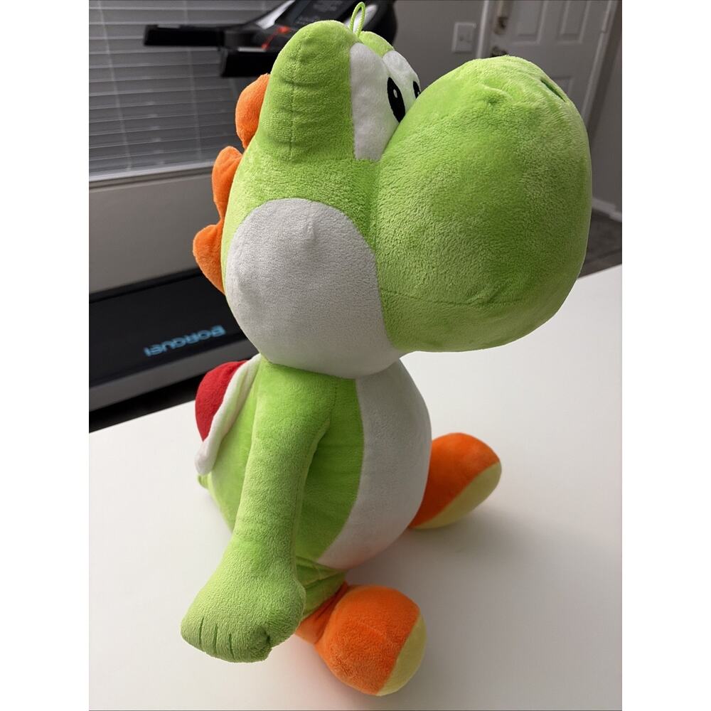 Yoshi Super Mario Nintendo Plush 20" Large Stuffed Animal
